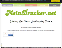 Tablet Screenshot of meindrucker.net